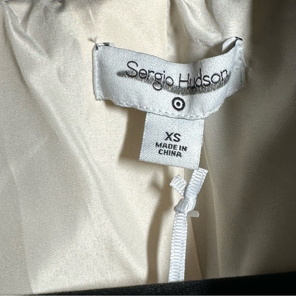 SERGIO HUDSON Target Trench Coat Animal Zebra Print Plus XS - Picture 5 of 5